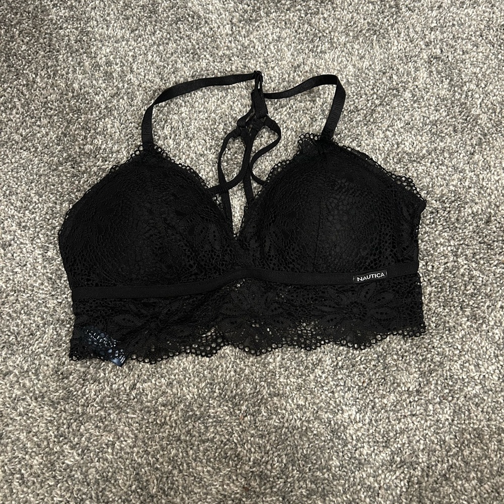 Nautica Black Lace Bralette